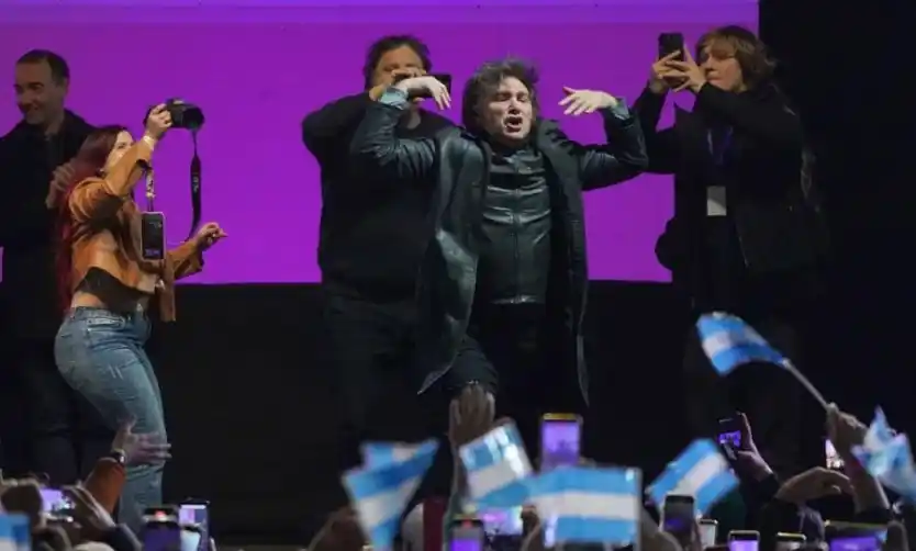 Milei cerró la campaña en Moreno: "Estamos en empate técnico"