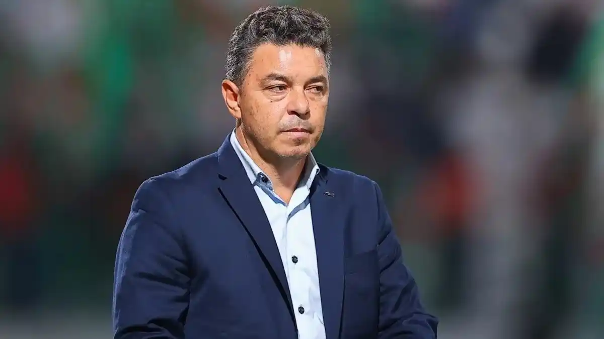 Marcelo Gallardo, DT de River.