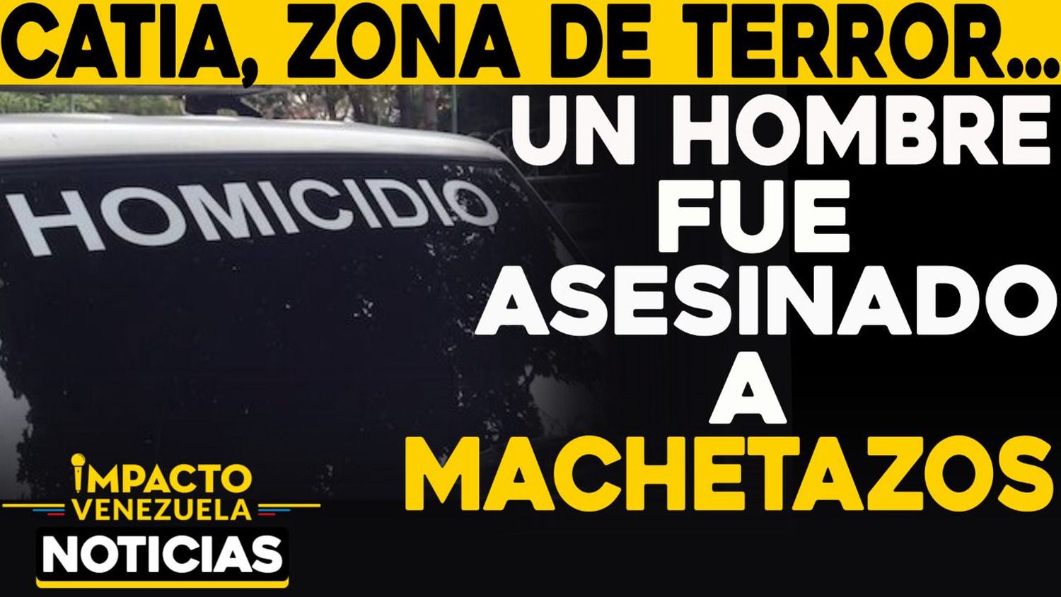 ZONA DE TERROR: Un hombre fue asesinado a machetazos