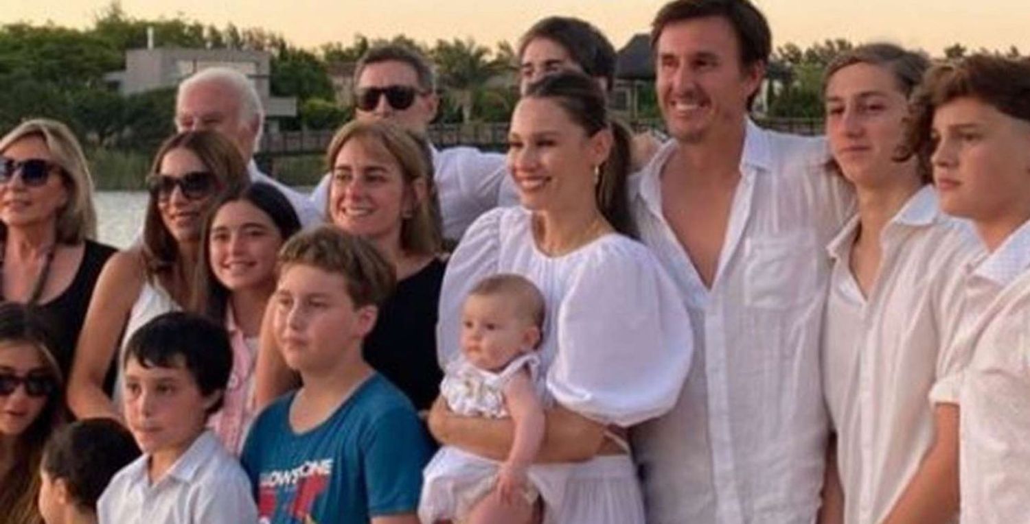 Bautizaron a Ana, la hija de Pampita y García Moritán