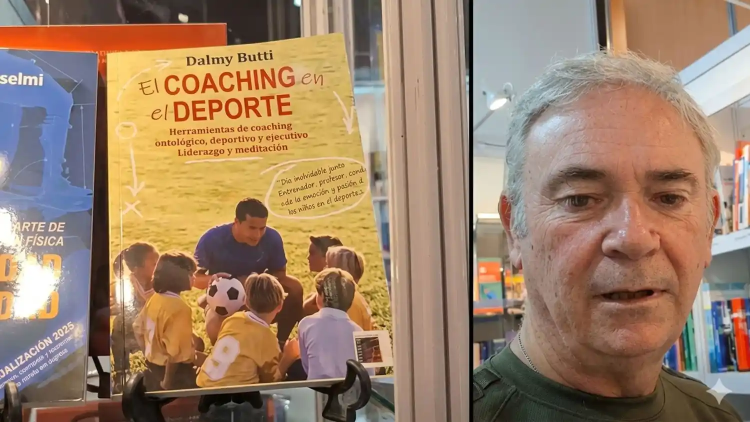 Dalmy Butti regresó a la Feria Internacional del Libro con su obra "El coaching en el deporte".