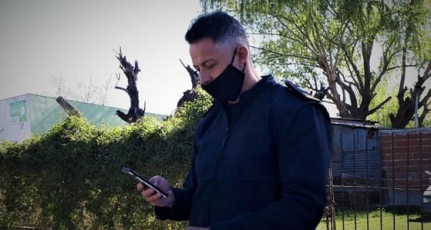 Comisario Catalano: la emotiva despedida de su cargo en San Pedro