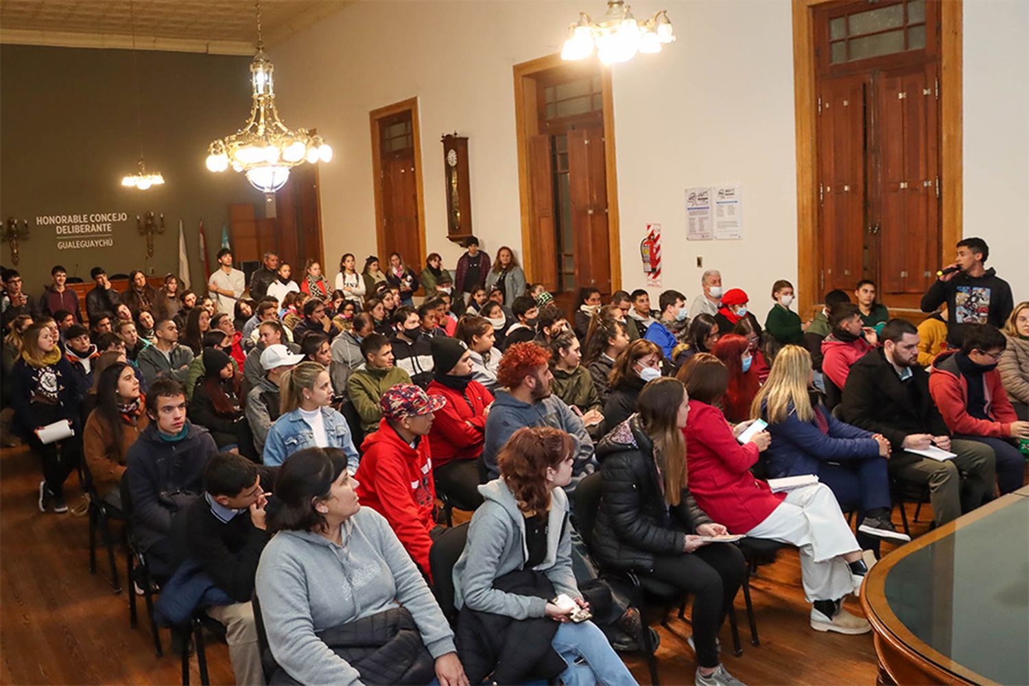 Se realizó la primera asamblea del Presupuesto Participativo Joven