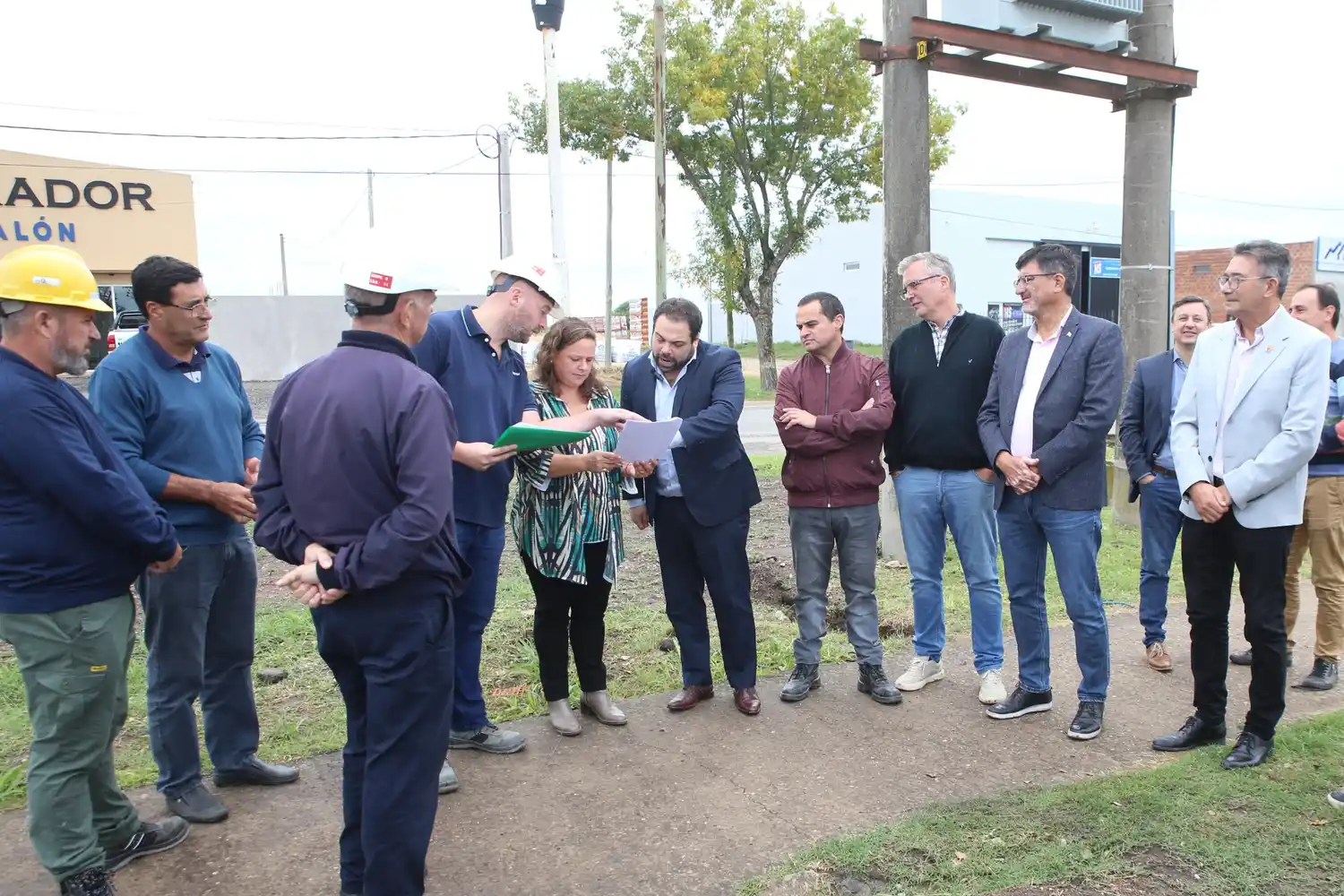 El ministro de Gobierno y Trabajo de Entre Ríos visitó General Ramírez y recorrió el Parque Industrial