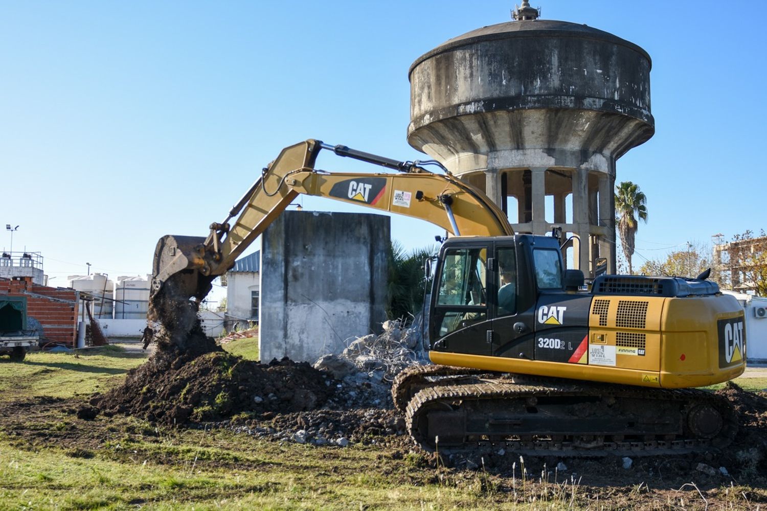 Comenzó la construcción de la nueva planta potabilizadora de agua en la ciudad