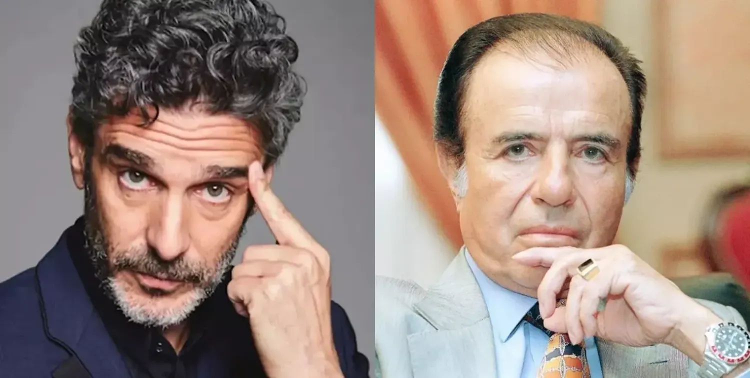 Se conocieron las primeras imágenes de Leonardo Sbaraglia como Carlos Menem