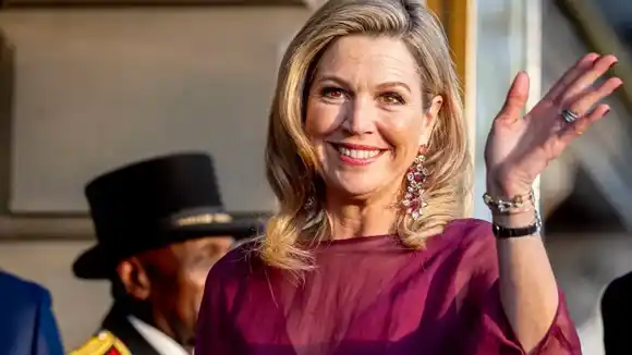 La Reina Máxima evitó hablar sobre Colapinto: "No lo conozco"