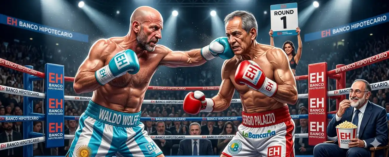 Rivales. Waldo Wolff y Sergio Palazzo