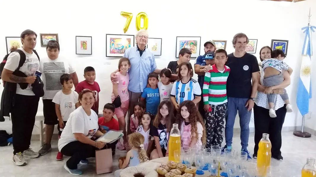 Nicasio Díaz Llanos cumple 70 años de trayectoria en el arte
