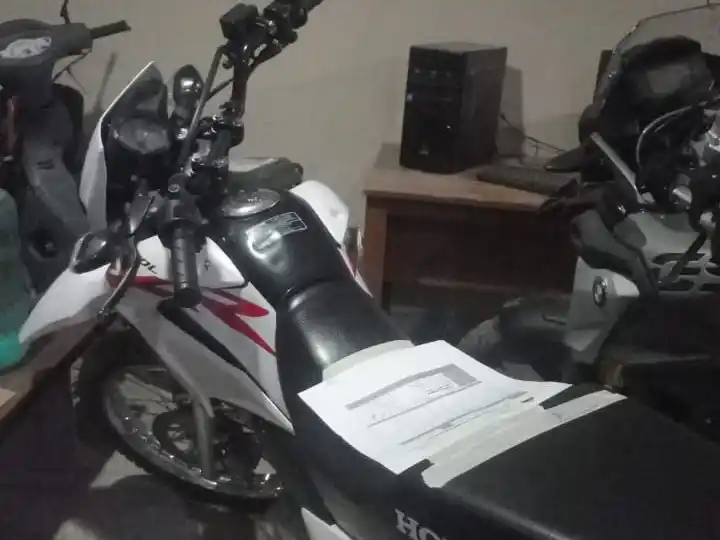 La moto fue derivada a sede policial.
