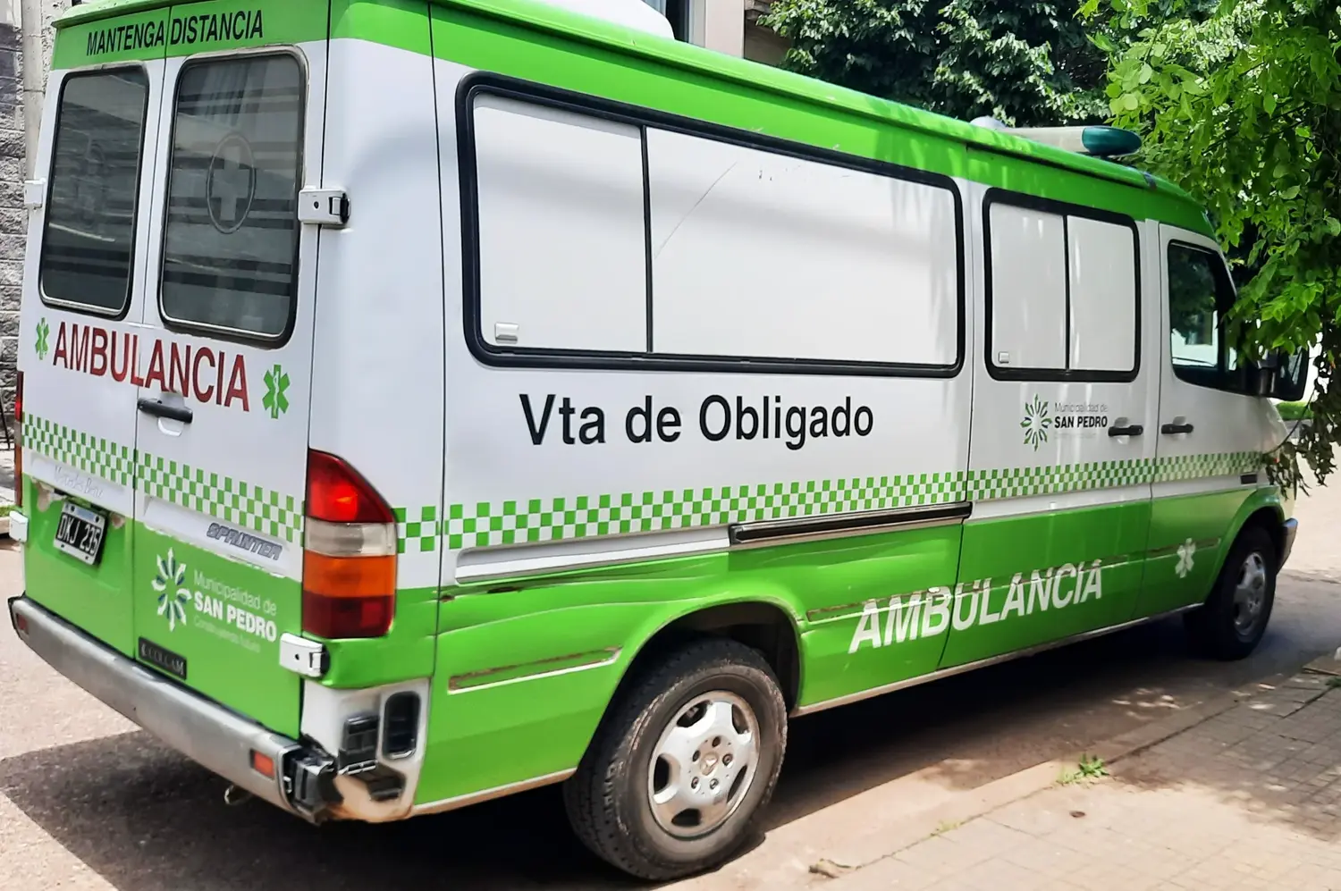 El Gobierno reemplazó el servicio de traslado por una guardia permanente de Enfermería.
