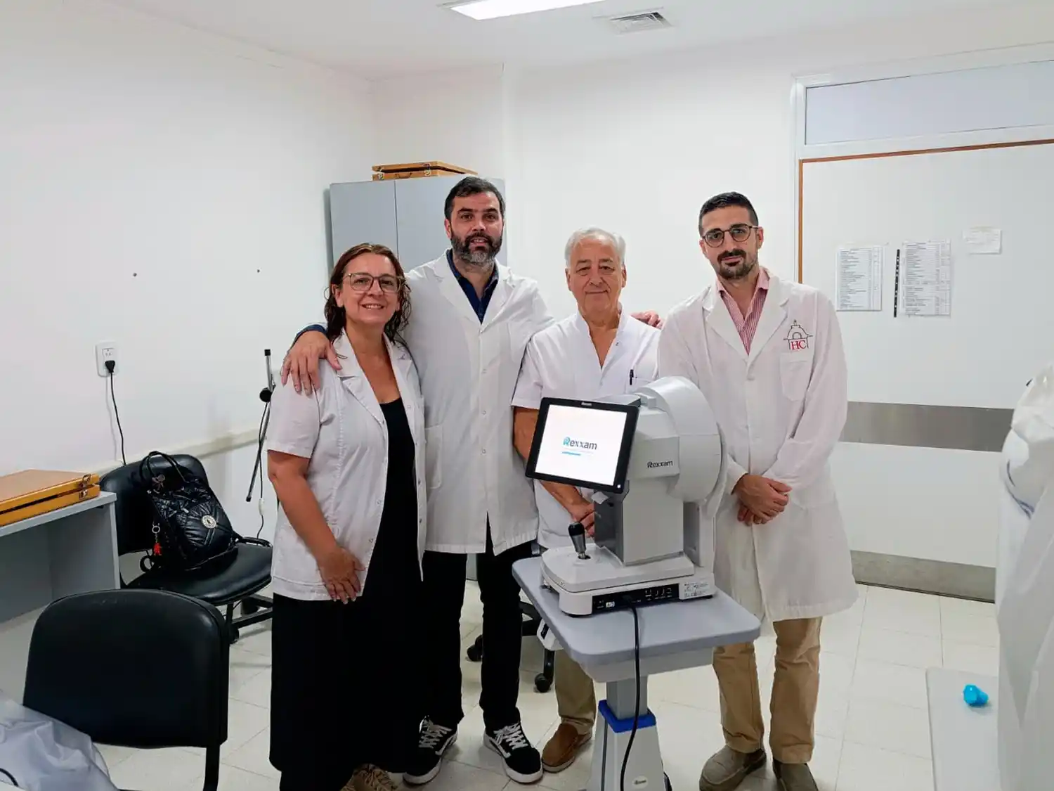 El Hospital Centenario incorporó nuevo equipamiento oftalmológico