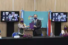 Bordet afirmó que militará el proyecto de paridad integral