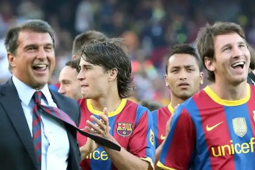 El presidente del Barcelona le bajó el pulgar a la posible vuelta de Messi: "No es momento de especular"