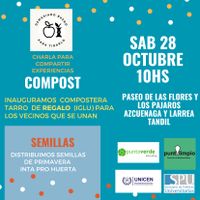 Invitan a participar de una charla sobre compostaje