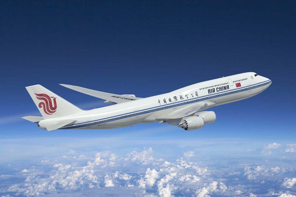 Air China’s Boeing 747-8 Set to Resume International Flights