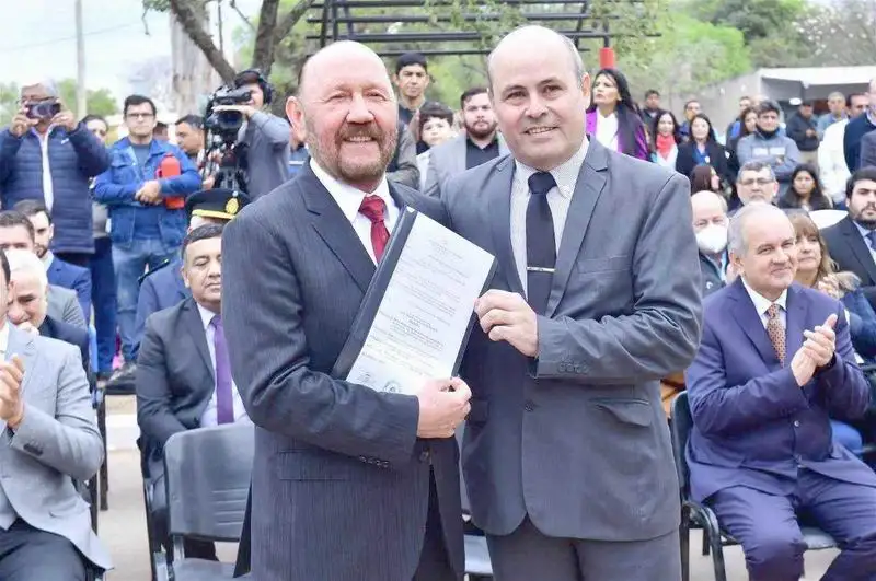 Insfrán abrió la maratónica jornada
de inauguraciones en Pozo del Tigre