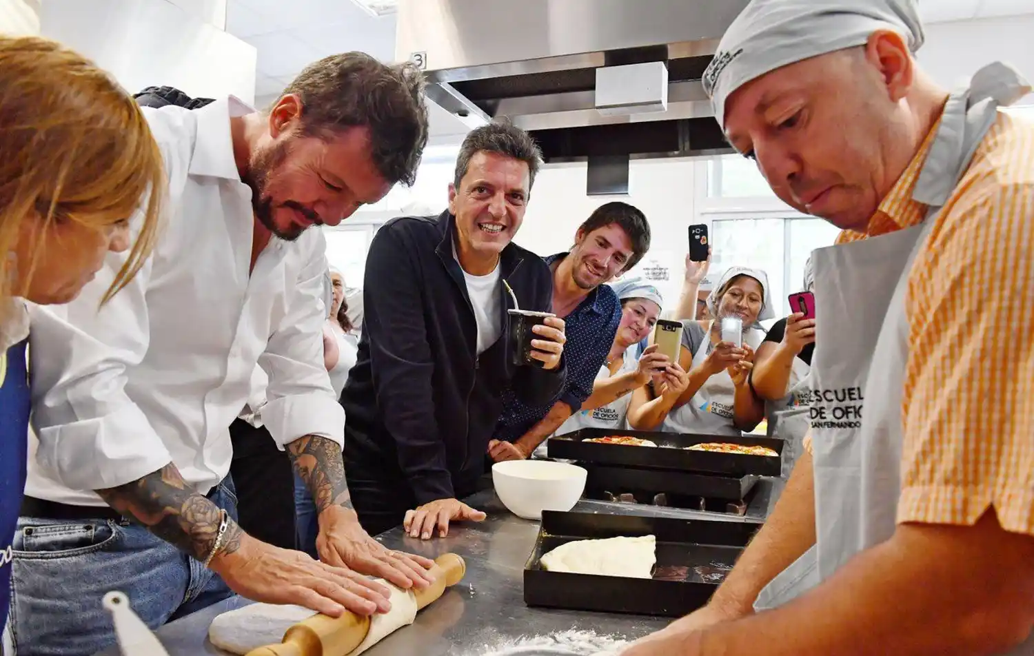 ¿Massa Presidente -Tinelli Gobernador?: Ambos sorprendieron al mostrarse juntos en San Fernando 