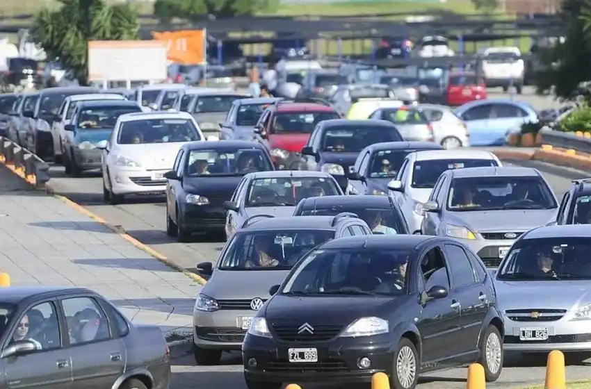 El tránsito es un caos