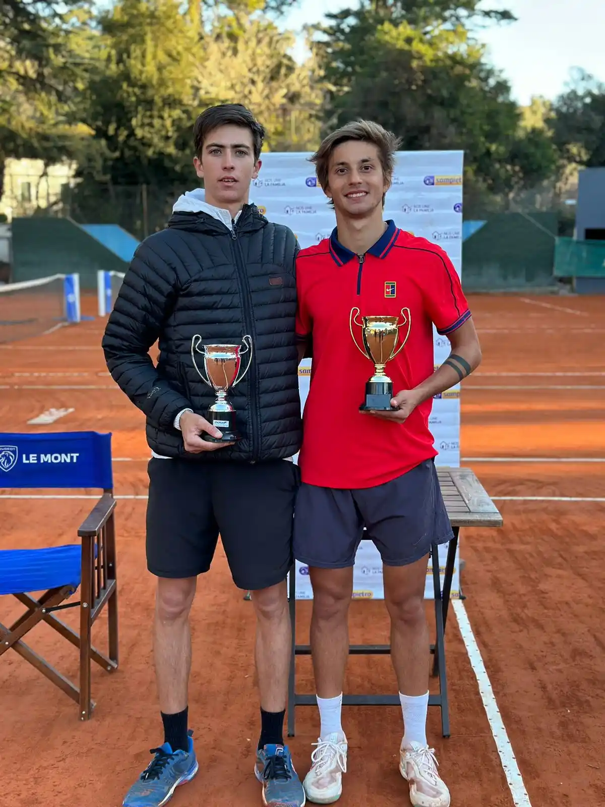 Pagnacco y Eli, los finalistas.