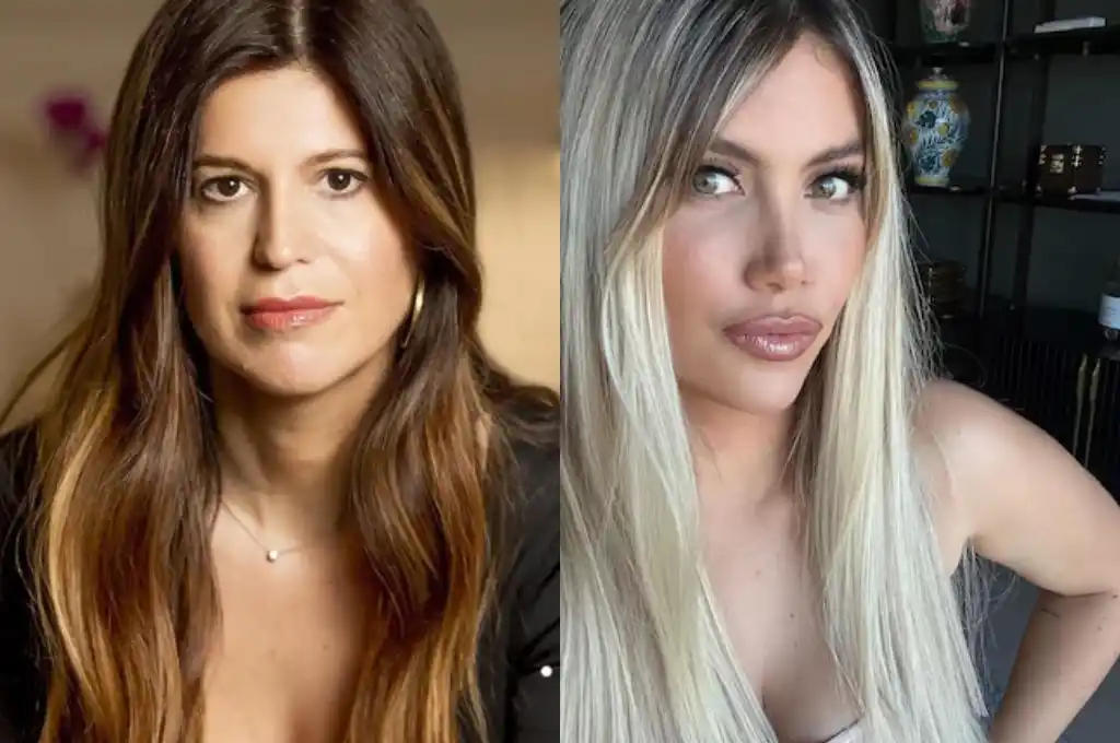 Elba Marcovecchio y Wanda Nara