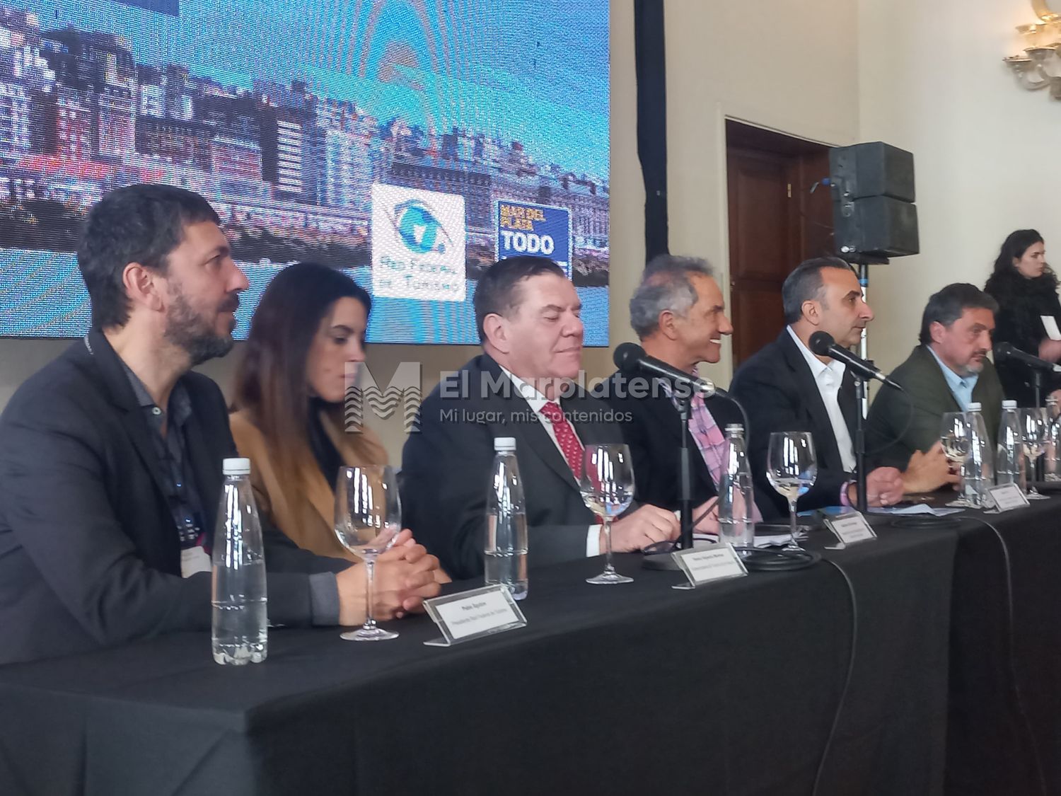 El Intendente expuso sobre el trabajo turístico que vienen llevando durante su gestión.