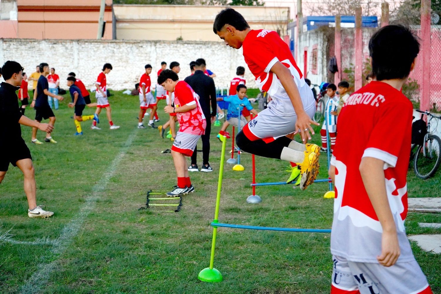 Espacios de práctica de Salto Grande y la Liga Concordiense de Fútbol