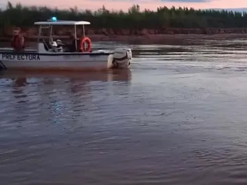El fiscal Saldutti aseguró que el cuerpo encontrado en el río sufrió "un fuerte golpe sobre la zona craneal"