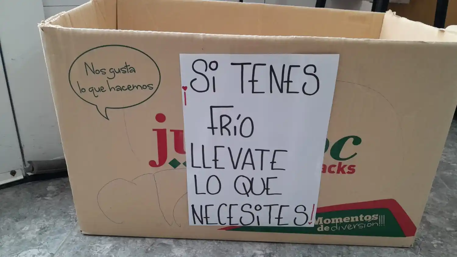 Un pequeño gesto puede ser una gran ayuda