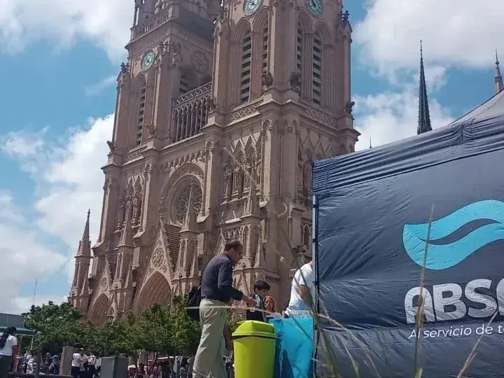 52° peregrinación: Puntos de hidratación