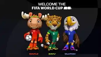 La FIFA presentó los tres personajes que acompañarán a la Copa del Mundo en Norteamérica.