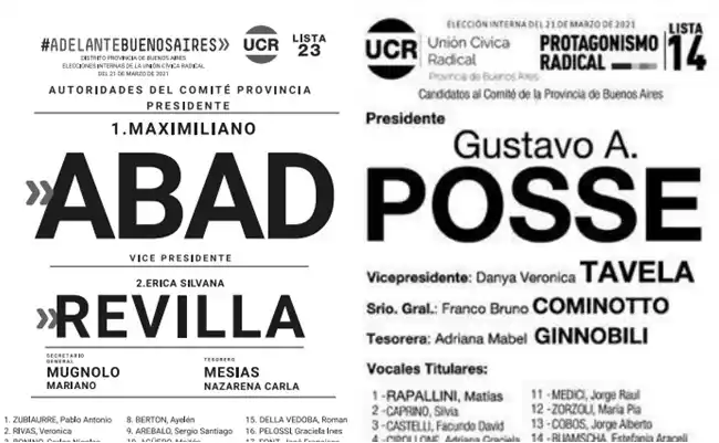 Interna UCR bonaerense: Los participantes de la elección fueron exceptuados del cumplimiento del Distanciamiento (DISPO)