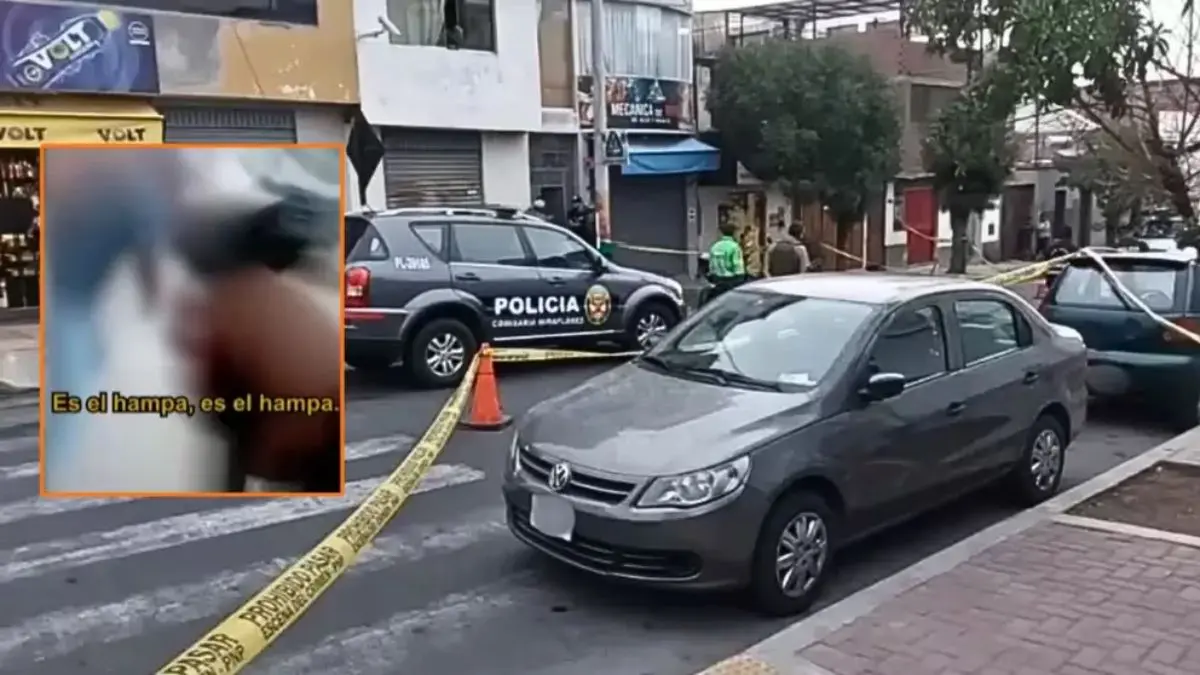 De varios disparos acaban con la vida de un venezolano en Perú: EL SICARIO LO GRABÓ TODO