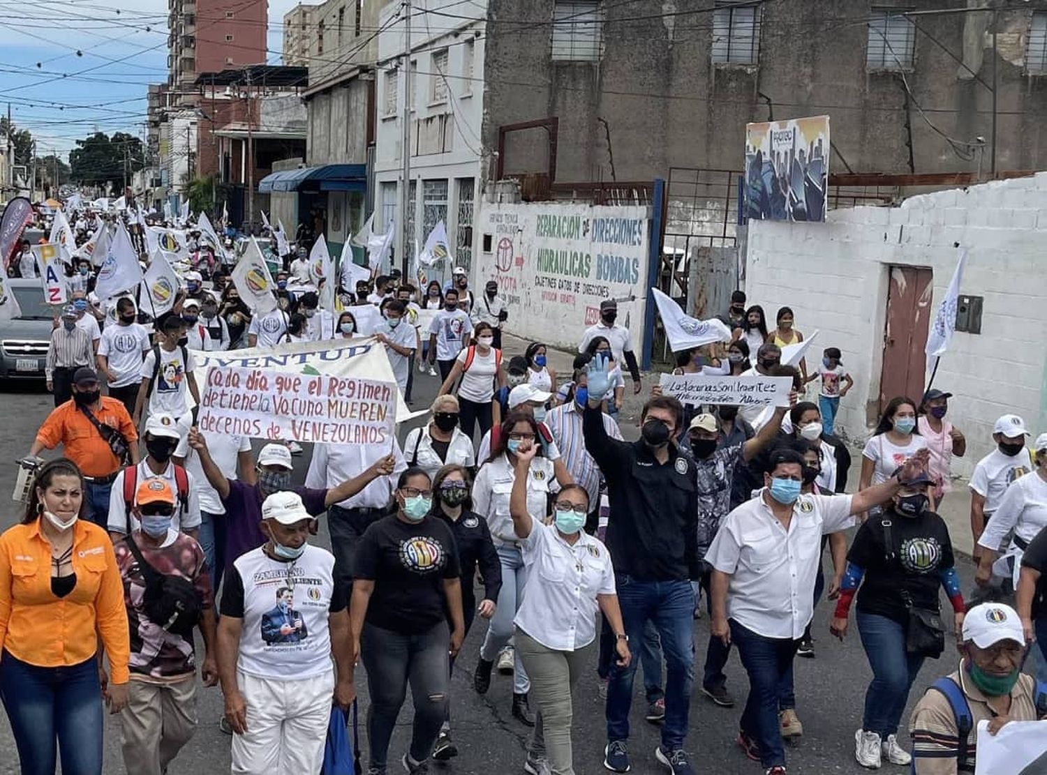 Acción Democrática exige un plan de vacunación «inmediata y sin distinción»