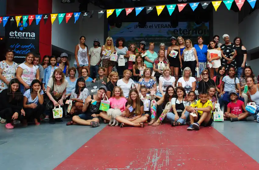 Concluyó "Pintó el verano Eterno" en Espacio Clarín