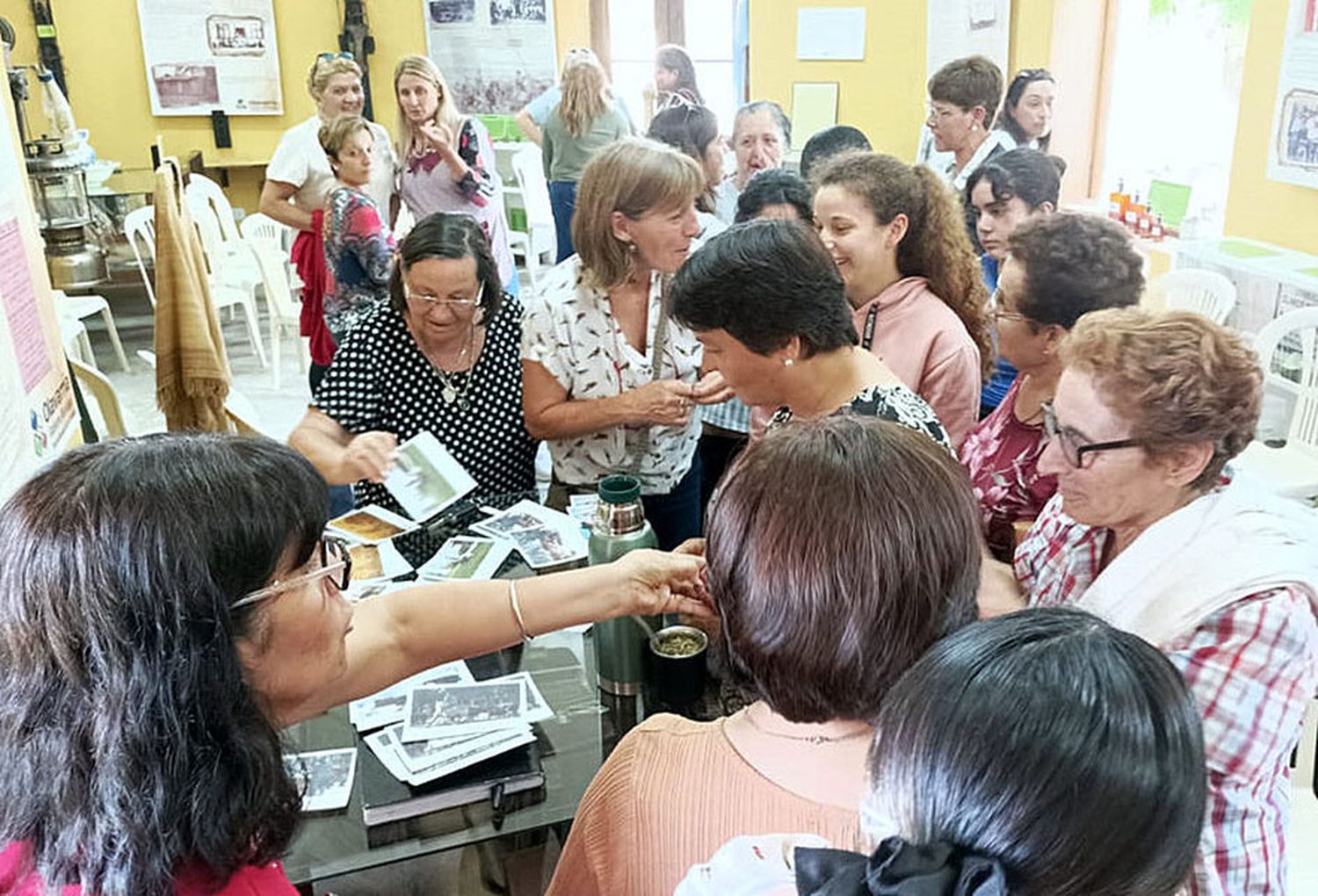 Muestra sobre mujeres rurales