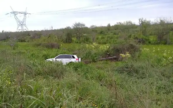 Un despiste en Ruta 12 dejó sin luz a una zona de Paranacito