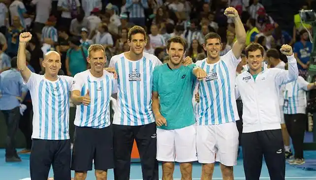 Argentina visitará a Kasajistán en el repechaje de la Copa Davis