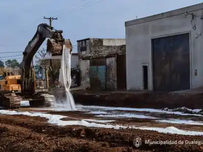 Sigue avanzando la obra de las 40 cuadras de asfalto
