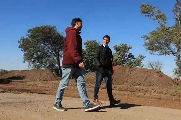 La obra del Camino Público Nº 6, cada vez más cerca: “La esperamos durante años y hoy ya es una realidad”