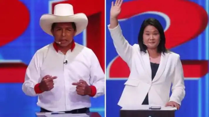 FUJIMORI Y CASTILLO rumbo a la segunda vuelta de las presidenciales de Perú