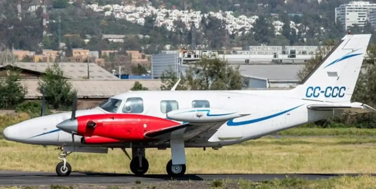Tragedia aérea en Chile. Crédito: NA