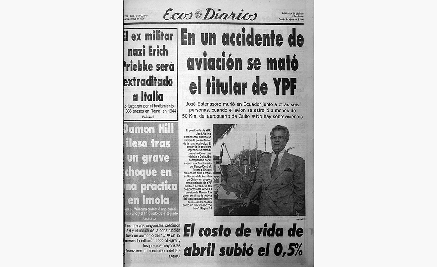 Viernes 5 de mayo de 1995