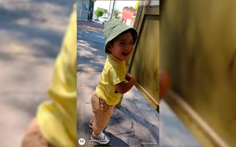 Emanuel Pérez cumplió 2 añitos