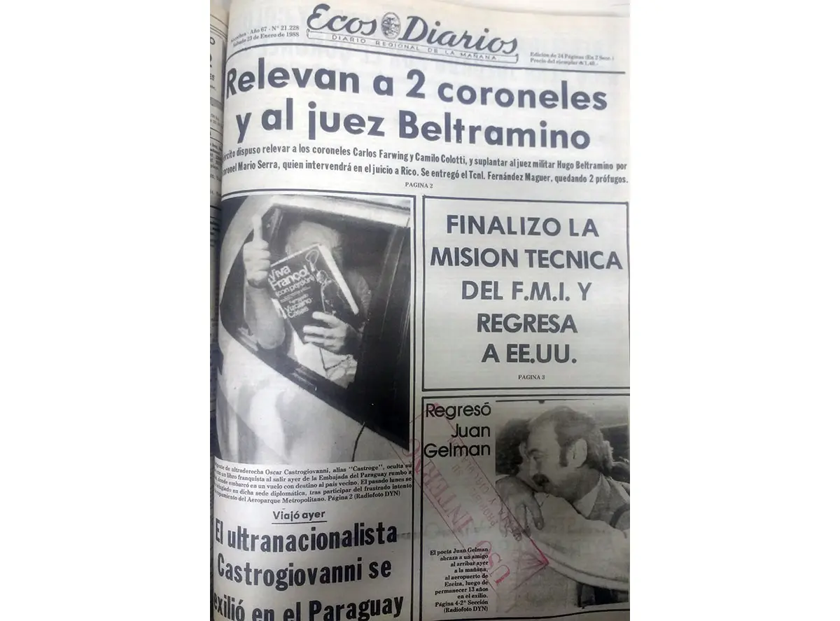 Sábado 23 de enero de 1988