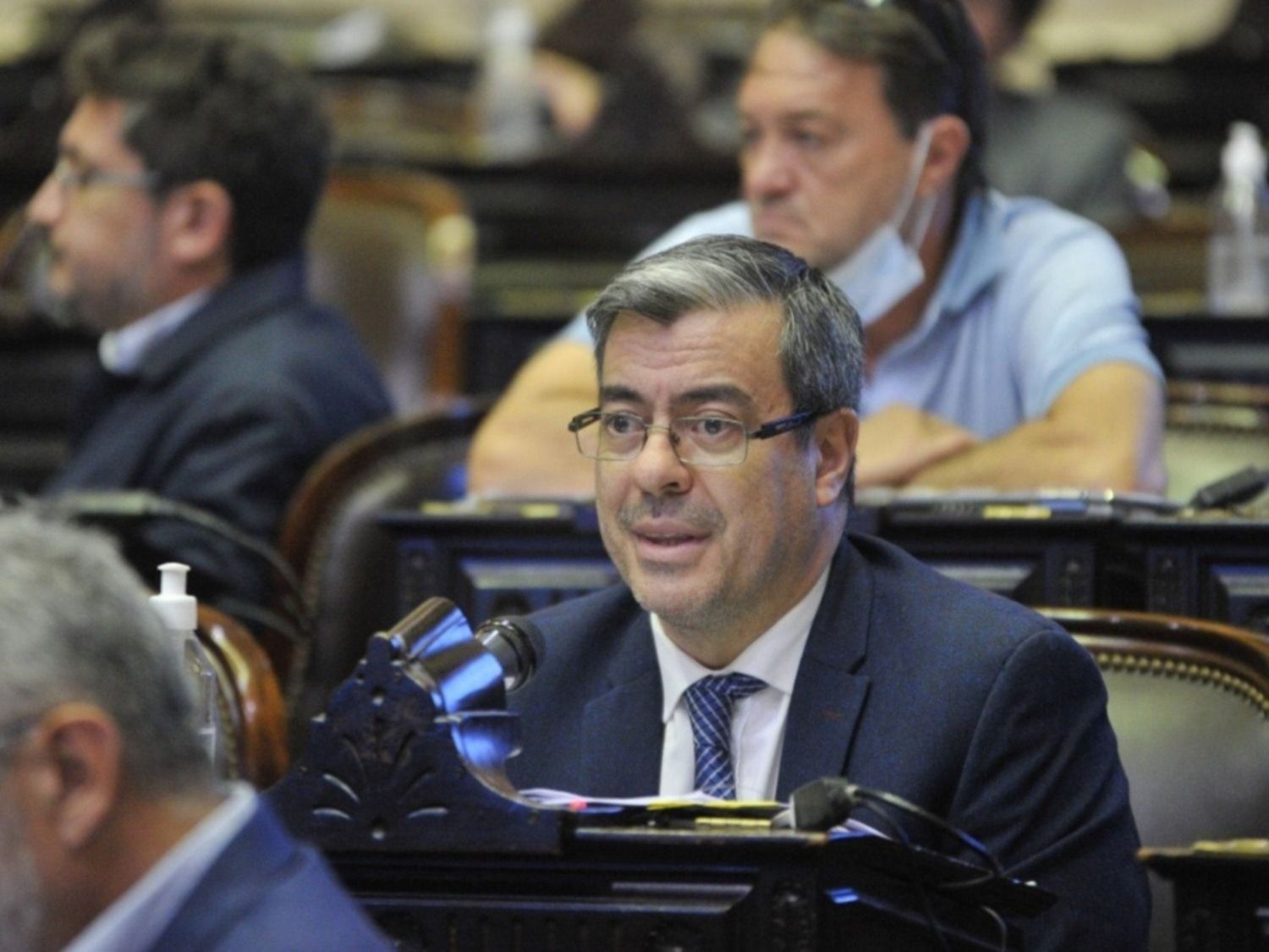 Germán Martínez, presidente del bloque de diputados del Frente de Todos.