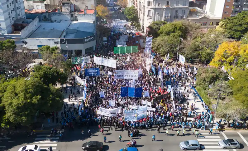 La CGT marcha en el centro porteño por el Día del Trabajador: “No hay diálogo con el Gobierno”