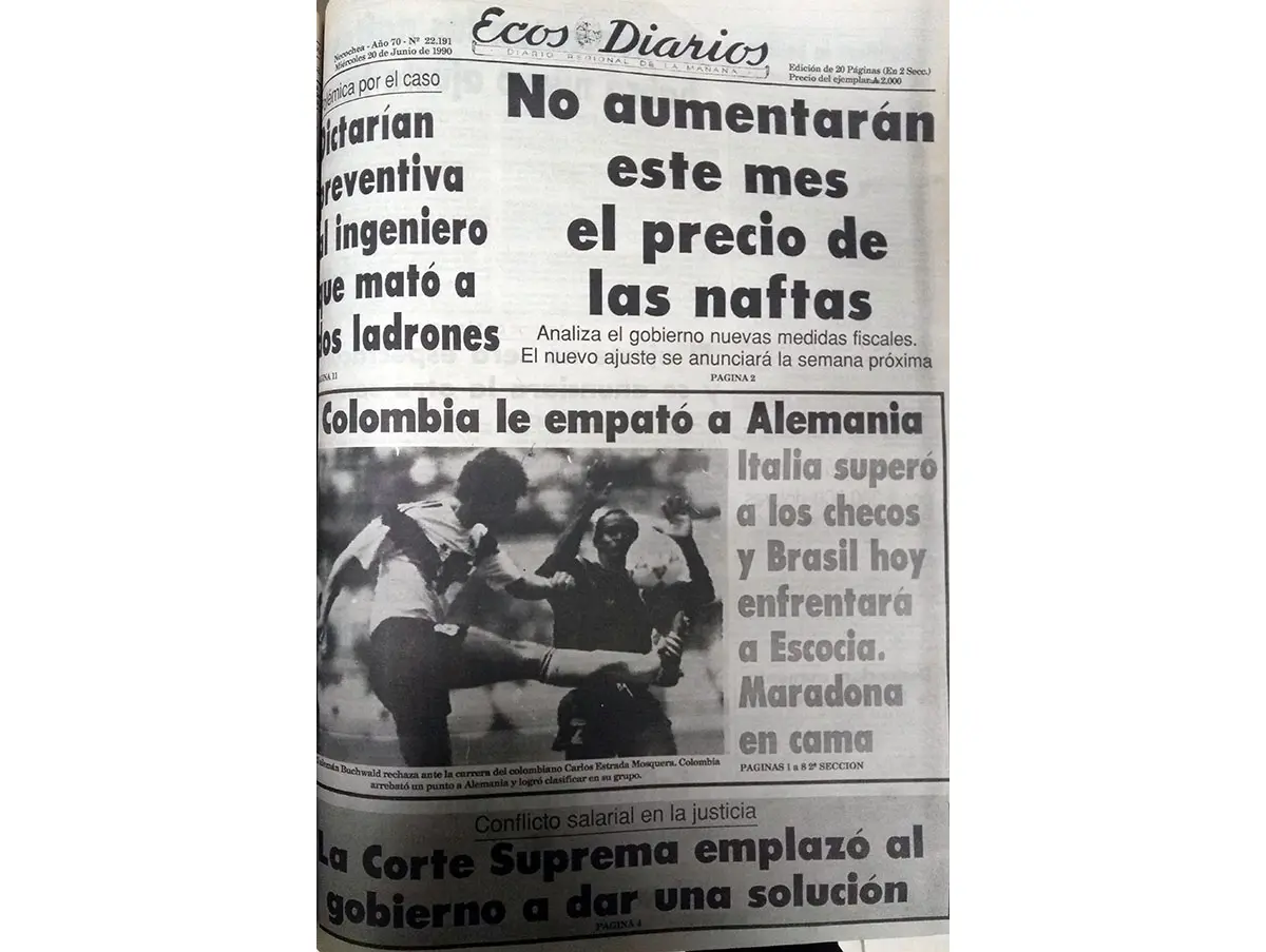 Miércoles 20 de junio de 2020
