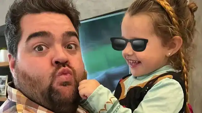 En su cuenta de Instagram, Darío Barassi compartió una serie de fotos junto a su hija mayor