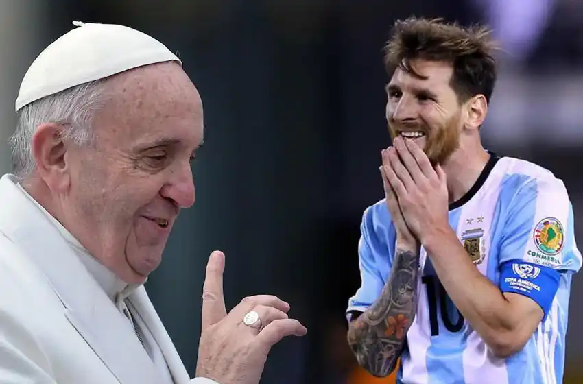La selección tendrá la bendición papal